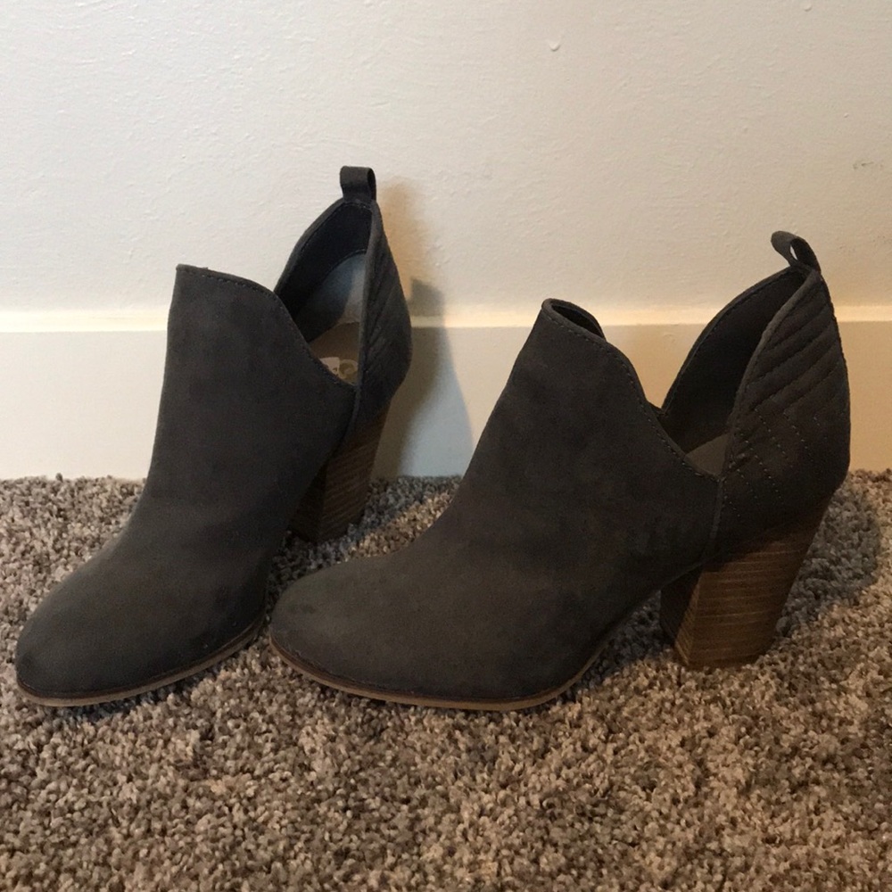 CARLOS blue ankle boots